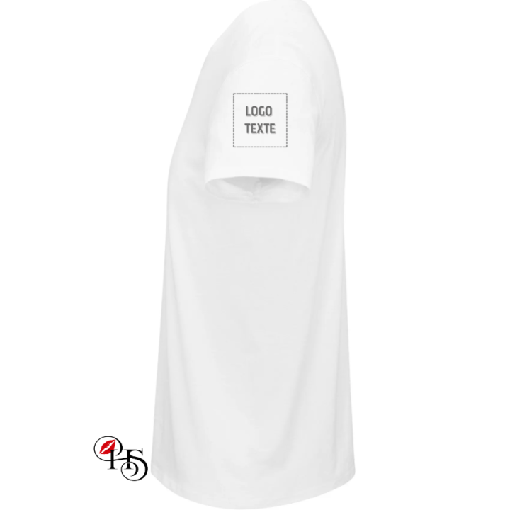 T-shirt homme personnalisé – Logo & texte brodé | H&S