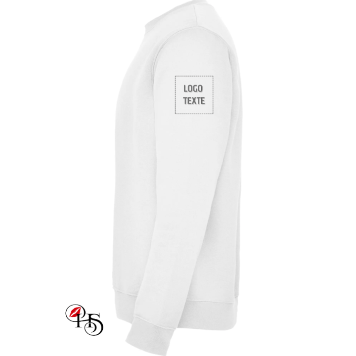 Pull mixte personnalisé – Logo & texte brodé | H&S